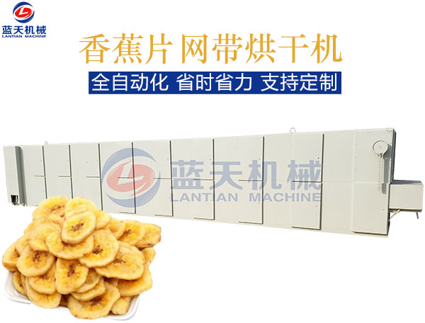 香蕉片網(wǎng)帶烘干機(jī)